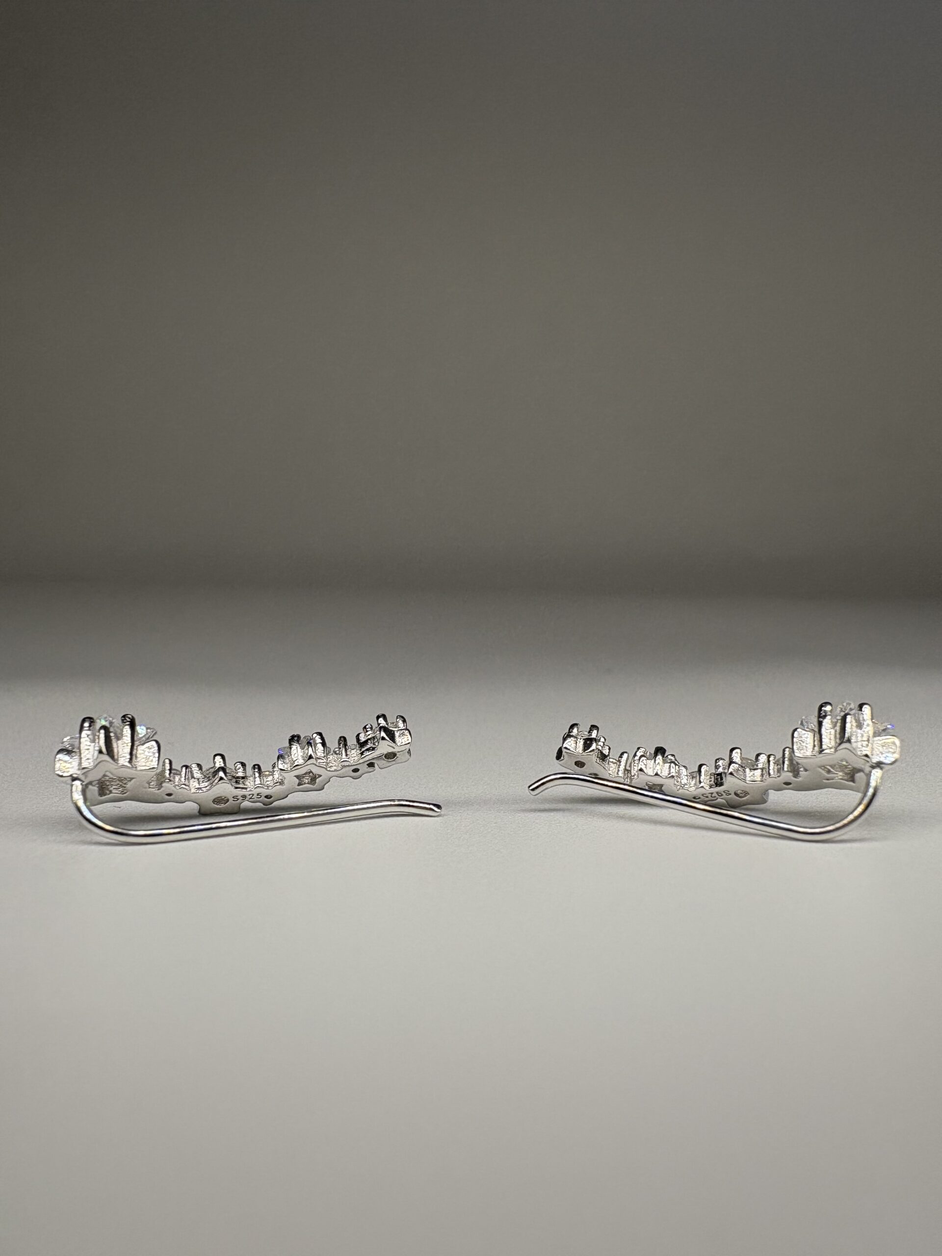 92.5 Sterling Silver Floral Trail Climber Tops - Image 2